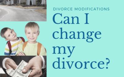 My Divorce is Finalized, Can I Modify Anything?