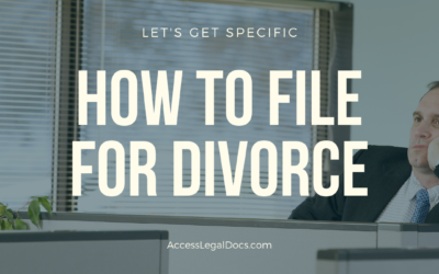 How To File For Divorce
