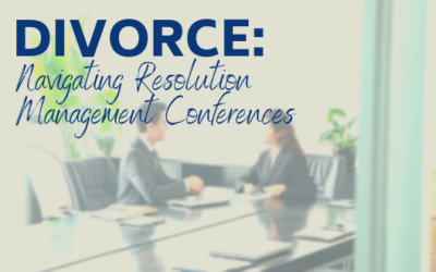 Navigating Resolution Management Conferences